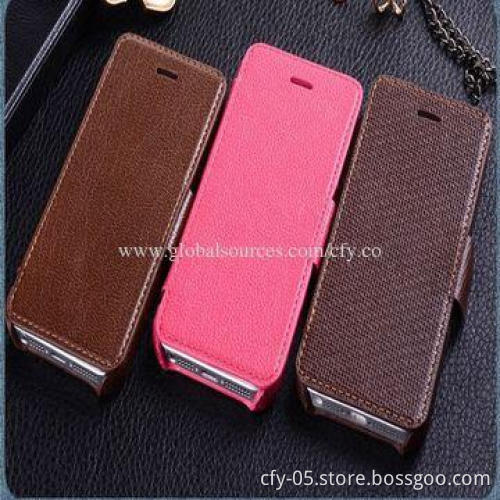 Hot Selling Genuine Leather Case for iPhone 5S